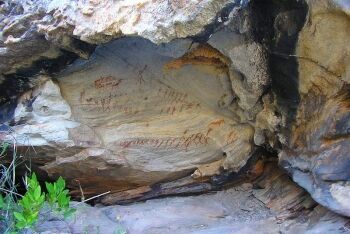 Rock paintings, George, Garden Route
